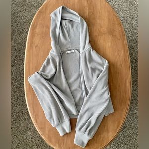 Abercrombie & Fitch Lounge Crop Jacket